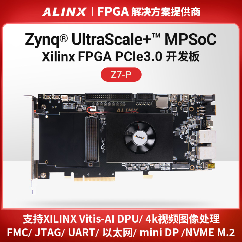 FPGA开发板ZynqMPSoCAI视频4K