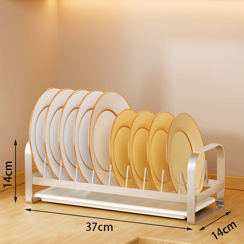 304不锈钢碗碟架沥水架碗盘架厨房置物架放碗沥碗架碗盘收纳架