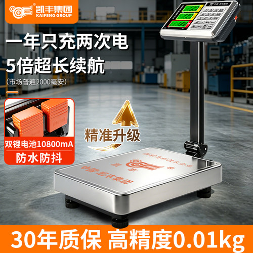 双锂电池5倍超长续航精准0.01kg