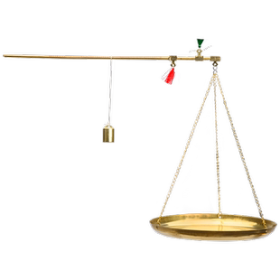 纯铜中药秤老杆称药材称克称小杆秤克秤戥子称厘等称全黄铜小铜秤