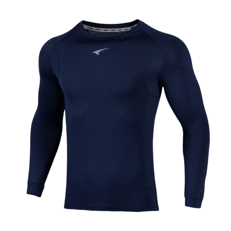 UCAN锐克足球长袖紧身衣运动速干透气跑步训练健身衣J09273