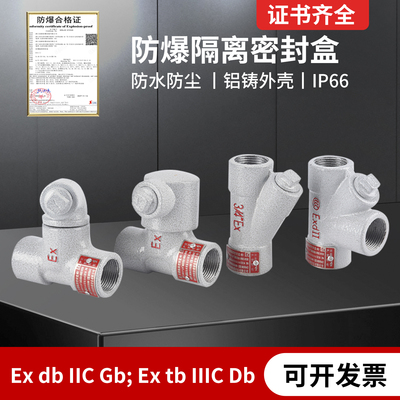 防爆隔离密封盒Y型防爆密封