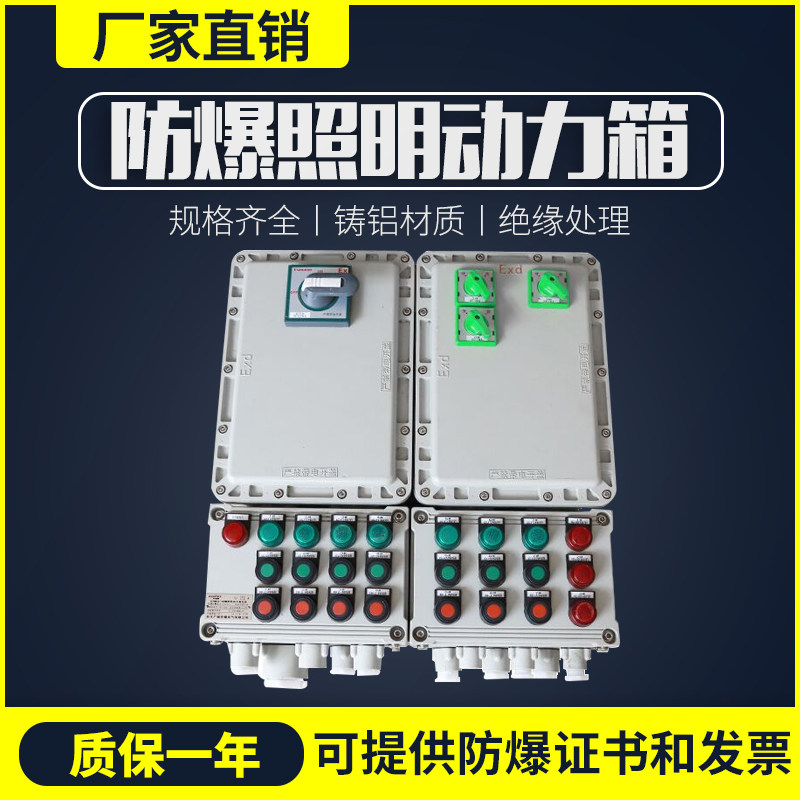 防爆照明动力箱BXMD51-10 防爆箱可定做质保一年有检验合格证