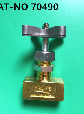 YRUN 压力表开关    PAT-NO 70490  VALVE