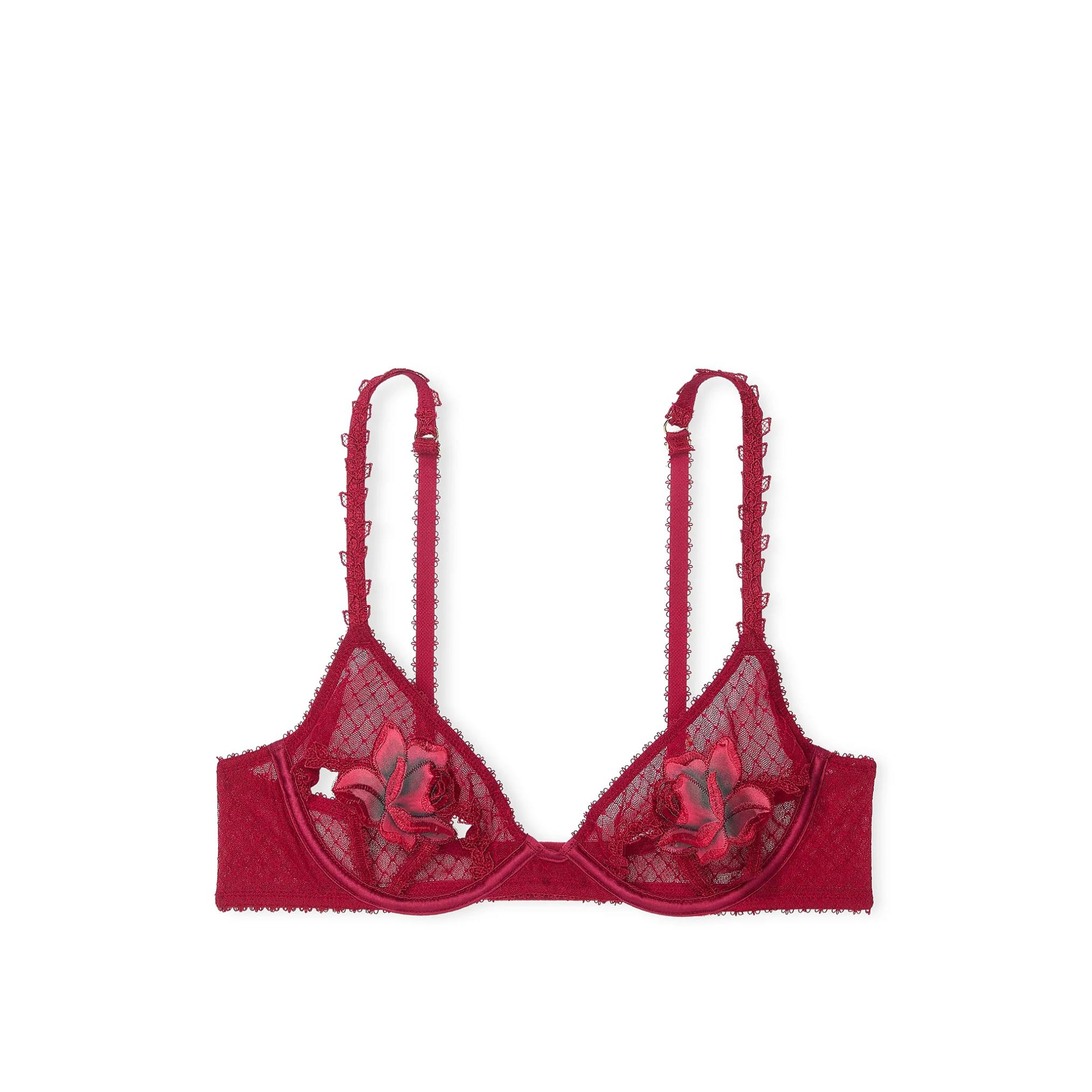 美国代购 维多利亚的秘密 Very Sexy 超性感 超薄低胸 小半杯文胸