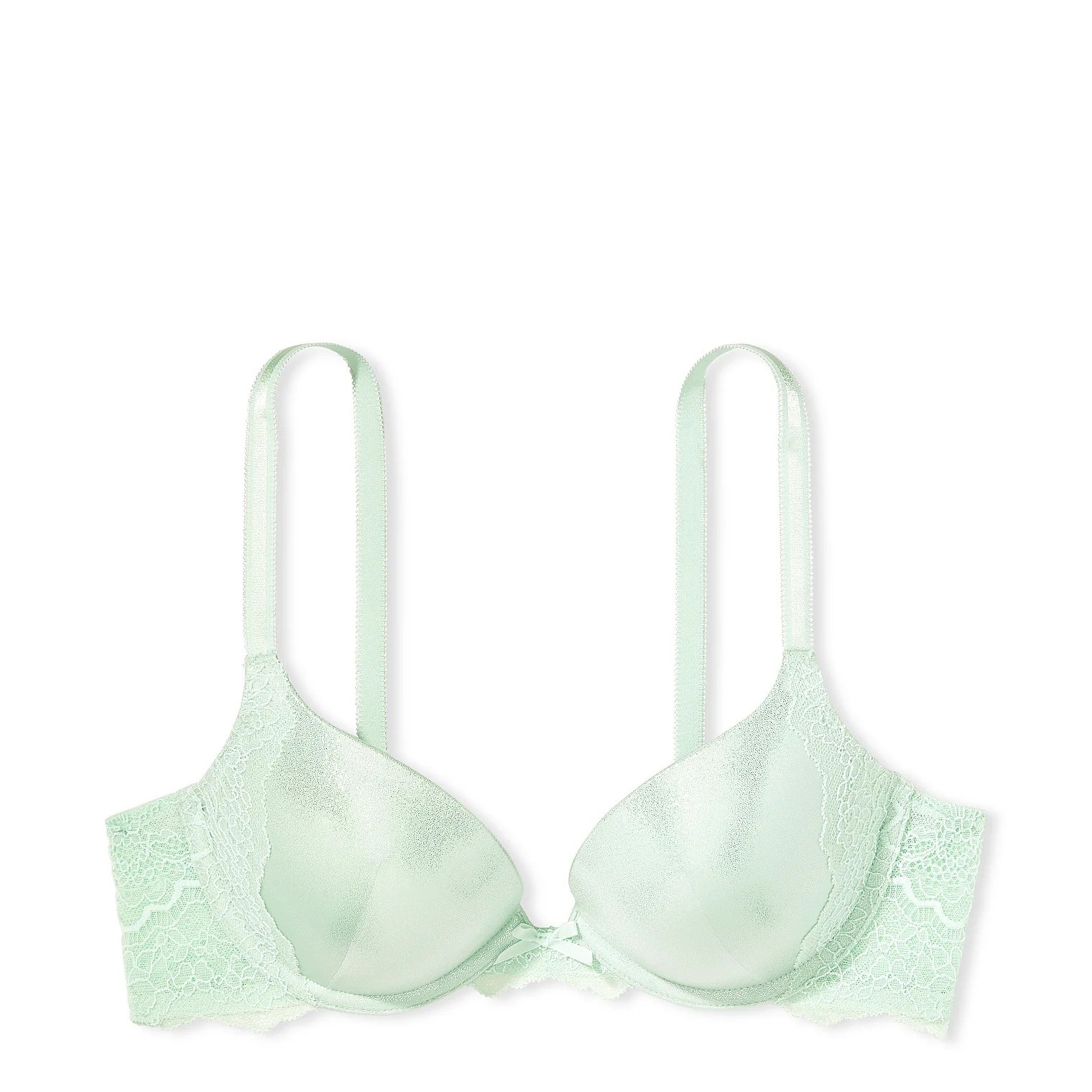 代购维密DA超低胸厚垫聚拢文胸