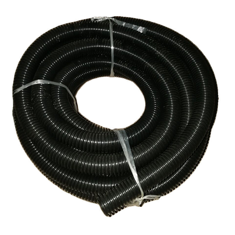 黑色螺纹水管抽水管潜水泵换水管鱼池过滤器水管波纹管1米