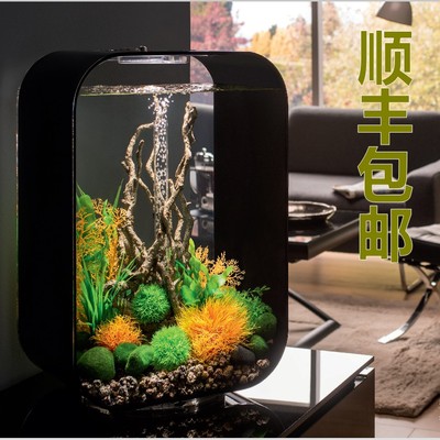 Biorb魚缸亞克力生态魚缸水族箱客廳桌面30L魚缸迷你缸辦公桌禮品