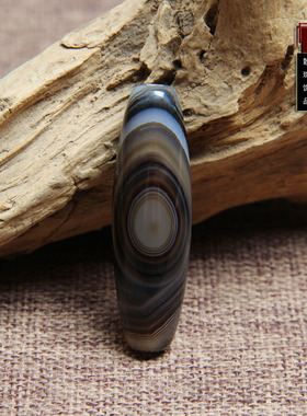 天然缠丝玛瑙一线药师珠天珠勒子散珠手链手串配件吊坠一图一物