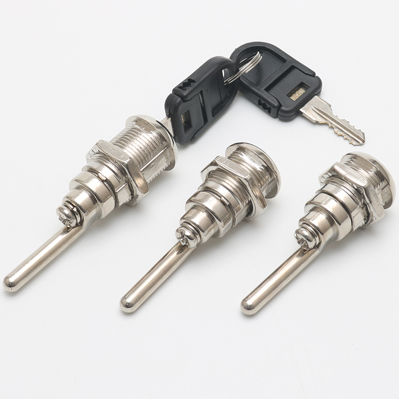 活动柜 联动锁芯铁皮柜锁文件柜一锁三三联锁锁三联抽屉锁三连锁