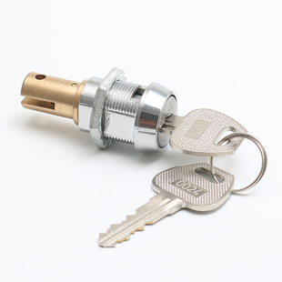 文件柜联动柜抽屉锁 世达工具箱锁芯信箱锁 转舌锁铁皮柜锁1202