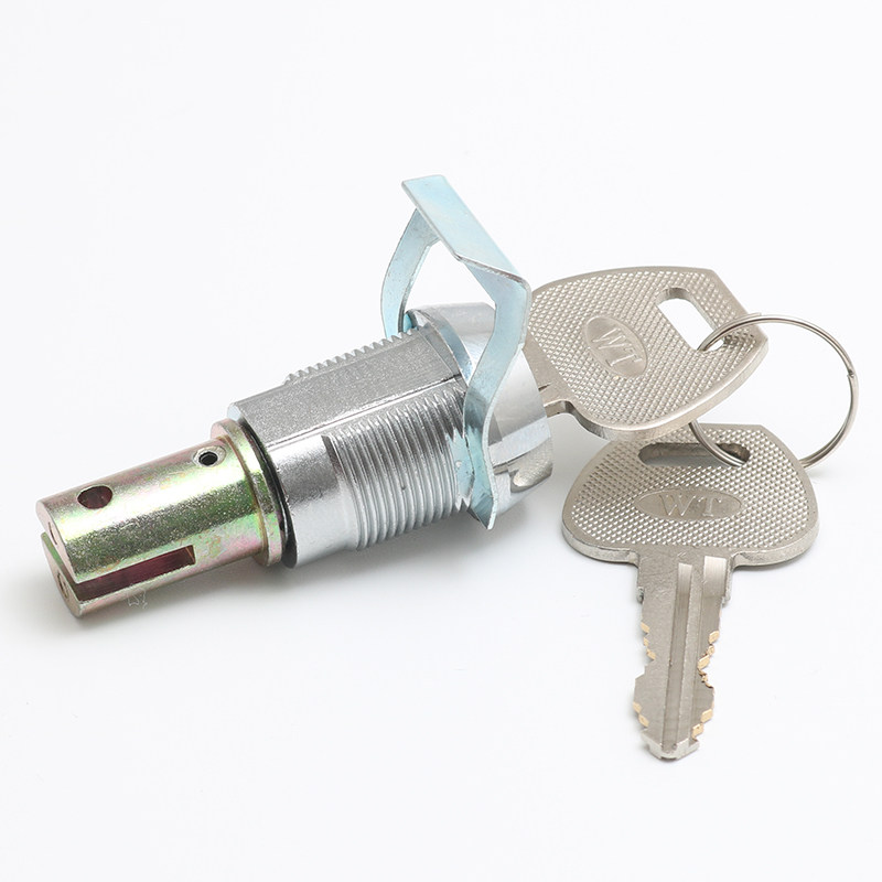 1202世达工具车锁叶片匙联动柜插片卡簧抽屉锁文件柜联动柜箱锁芯图片