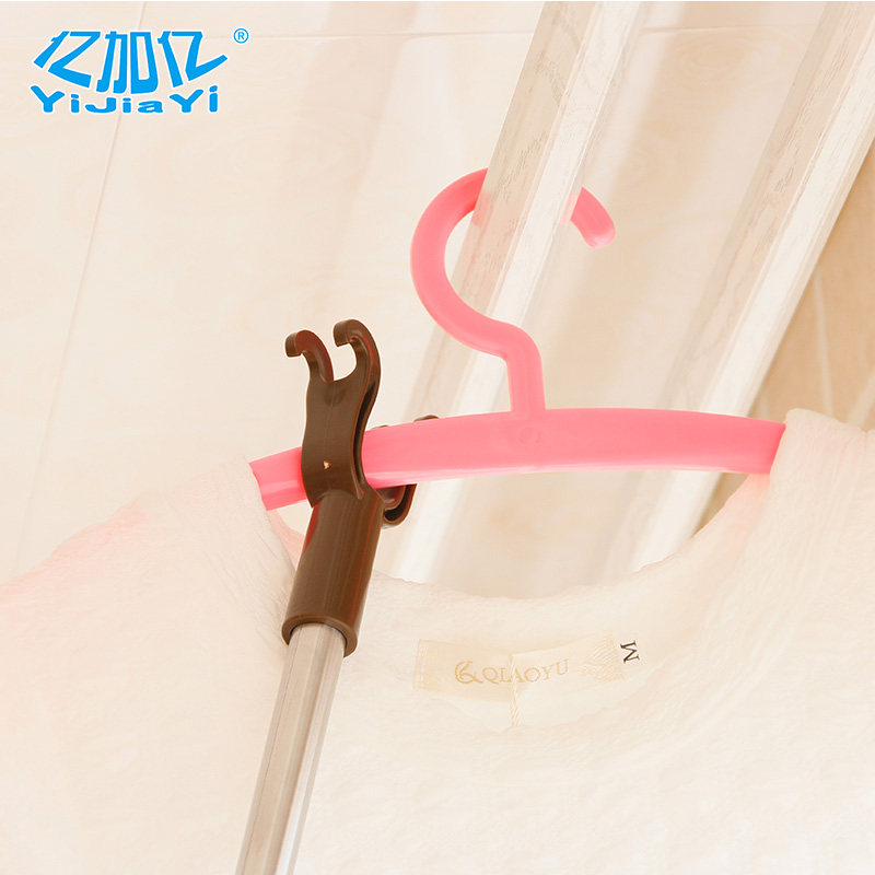 亿加亿不锈钢衣叉撑衣架阳台晾衣杆晾衣叉挑衣杆叉衣棍晒衣杆123