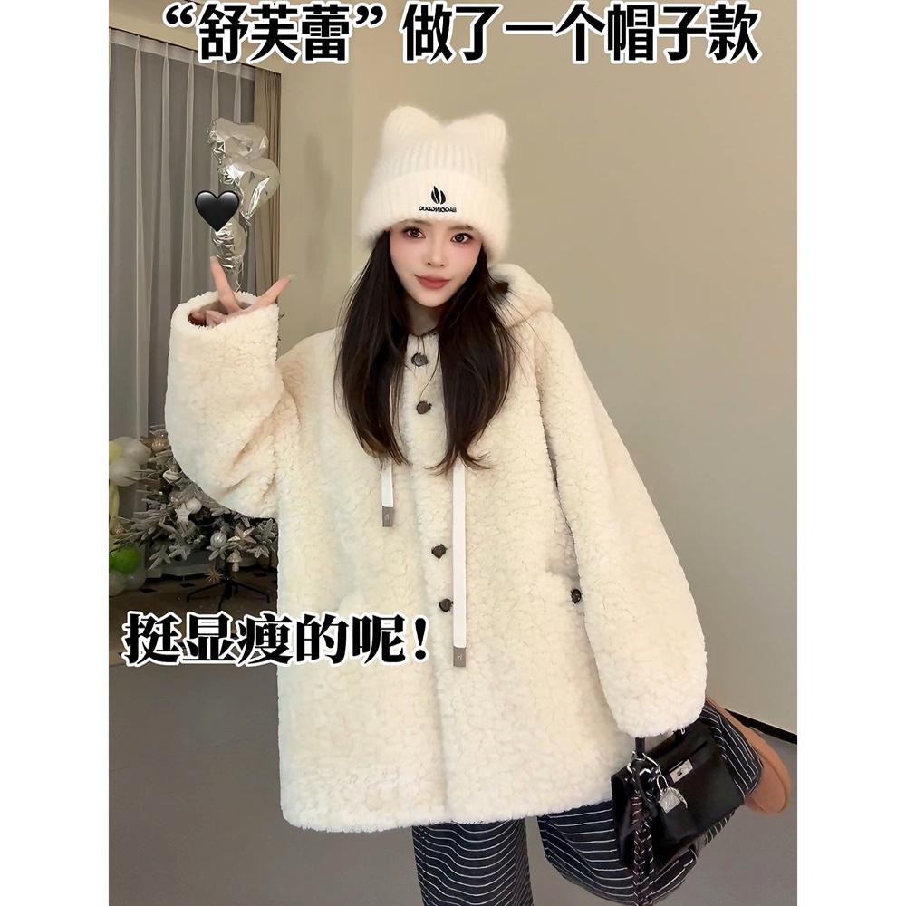 仿羊毛NNLIMITED韩版仿皮草外套