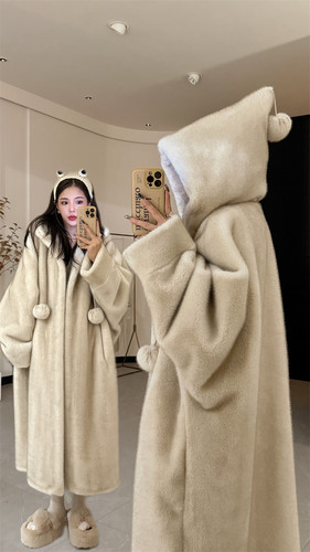 NNLIMITED仿水貂仿皮草外套韩版