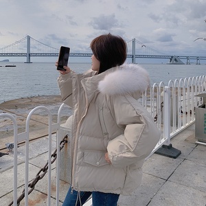 2024冬装新款羽绒棉面包服棉服女士宽松冬季棉衣连帽加厚棉袄女装图片
