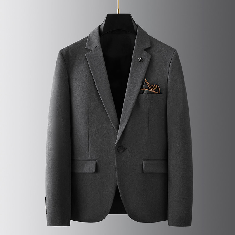 2025秋季新西装便西修身休闲商务大码工西服男士礼服DX9888-P140,男装西服套装,电商A311
