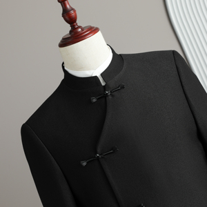 假模景男士风纽扣结礼服套装 晚宴装两件套A311-LJT810-P230图片