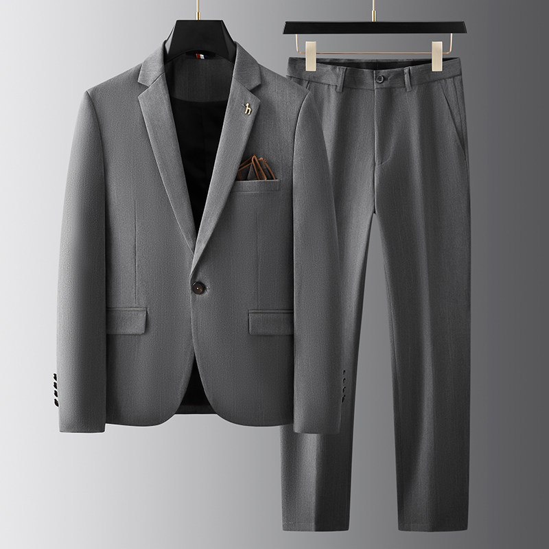 2025秋季新西装便西修身休闲商务大码工西服男士礼服LJT9852-P210,男装西服套装,电商A311