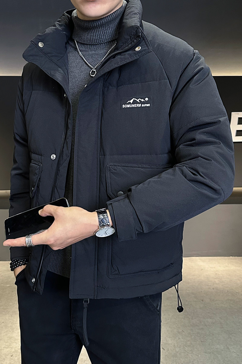 2025冬羽绒服男短款立领冬季轻薄加厚男士外套A311-YRL6806-P125,男装羽绒服,电商A311