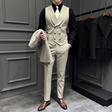 2026伴郎服兄弟装团西装马甲套春季礼服婚礼结婚MJT9023-P135，男装西服套装，电商A311