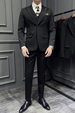2025春季西装套装修身休闲商务大码工西服男士礼服SJT6889-P245，男装西服套装，电商A311
