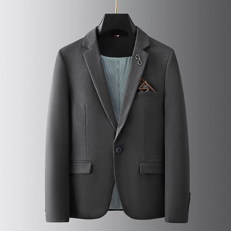 2025秋季新西装便西修身休闲商务大码工西服男士礼服DX9821-P140,男装西服套装,电商A311