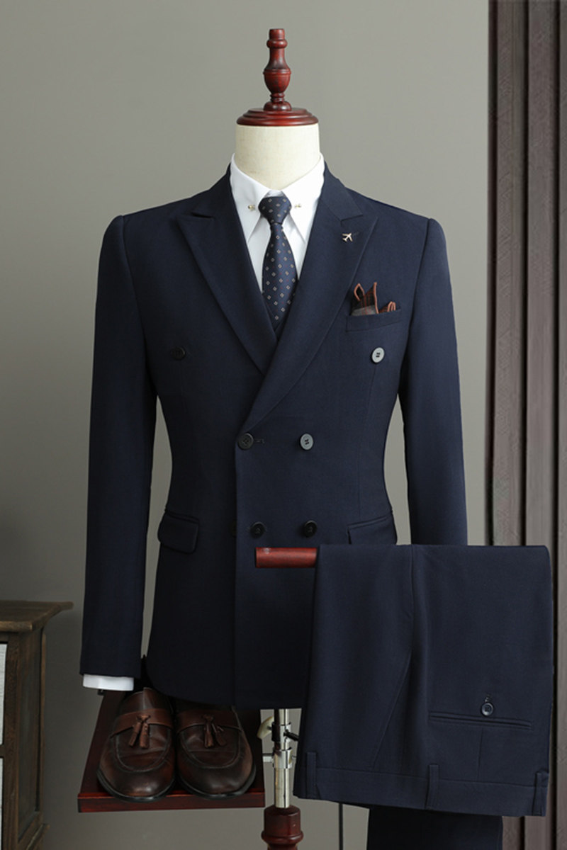 2025春季平铺西装套装商务大码工西服男士礼服SJT9890-P245,男装西服套装,电商A311