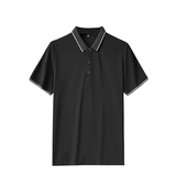 2025夏季刺绣polo衫商务休闲短袖时尚潮流上衣男A311-PLC2301-P45，男装T恤，电商A311