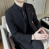 23春季西装男套装条纹商务正装西装男士西服潮A311-SJT9971-P285，男装西服套装，电商A311