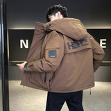 2025冬男短款冬季户外加厚男士冬装外套A311-YRL6801-P205，女装短外套，电商A311
