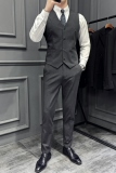 2025春季男马甲套工作服职业装男式少爷马夹套A311-MJT6888-P110，男装背心/马甲，电商A311