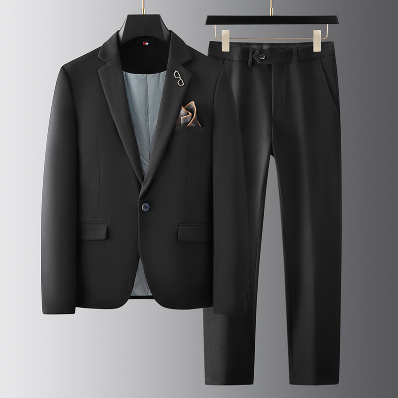 2025秋季新西装便西修身休闲商务大码工西服男士礼服LJT9821-P210,男装西服套装,电商A311