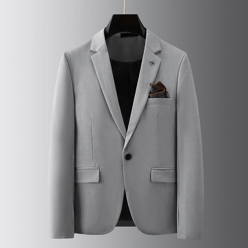 2025秋季新西装便西修身休闲商务大码工西服男士礼服DX9888-P140,男装西服套装,电商A311