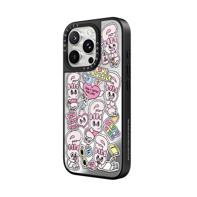 C家适用iPhone苹果16promax手机壳13/15/16pro/17P网红14潮牌16软胶12奢华15pro磁吸16plus潮男女蝴蝶结兔子