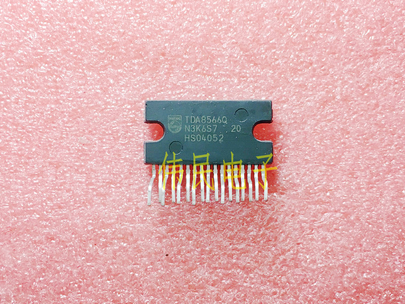 【伟民电子】双声道功放IC 双25W功放 TDA8566Q 原装进口拆机