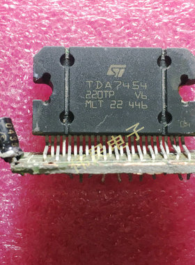 伟民电子】正宗MLT带板 TDA7454 汽车音响功放芯片ST正品25脚