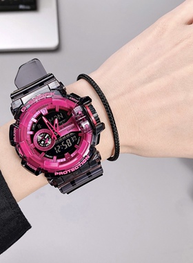 卡西欧casio冰韧G-SHOCK运动气质手表男女款GA-400SK-1A4 700SK-1