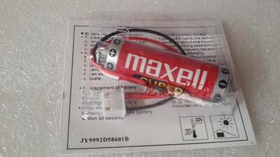 三菱 FX2N PLC 电池 MAXELL 3.6V 日本 原装 ER6C F2-40BL 现货