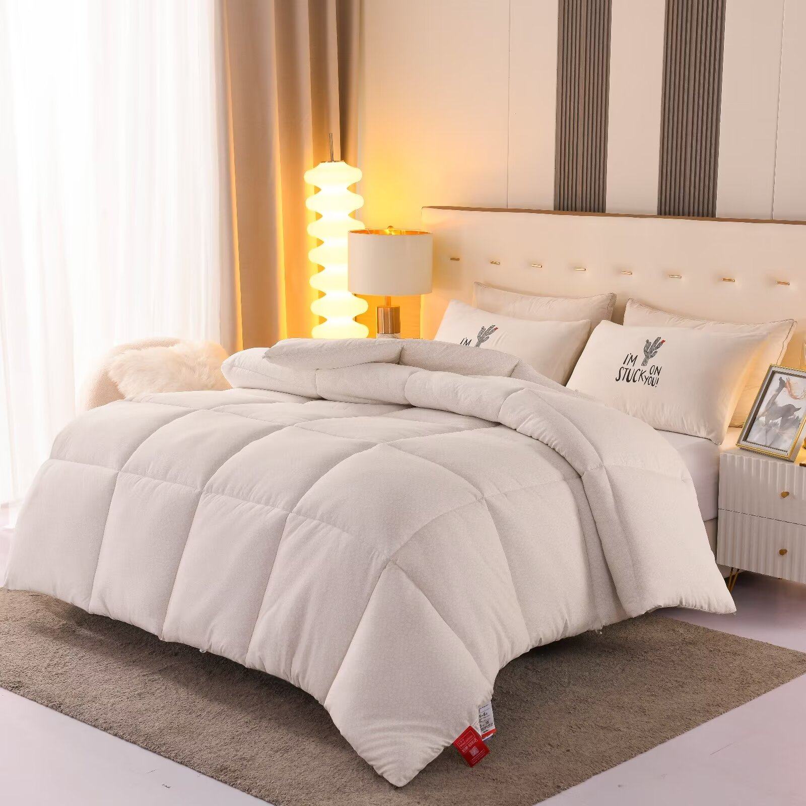 凯色心居尚羽丝被子被芯冬被单人，学生  双人棉被冬,床上用品,化纤被,淘宝优惠券,粉丝福利购,淘宝优惠卷