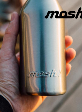 mosh日本进口保温杯女高颜值简约便携男士不锈钢牛奶瓶保温水杯