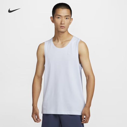 耐克男子速干透气针织运动背心