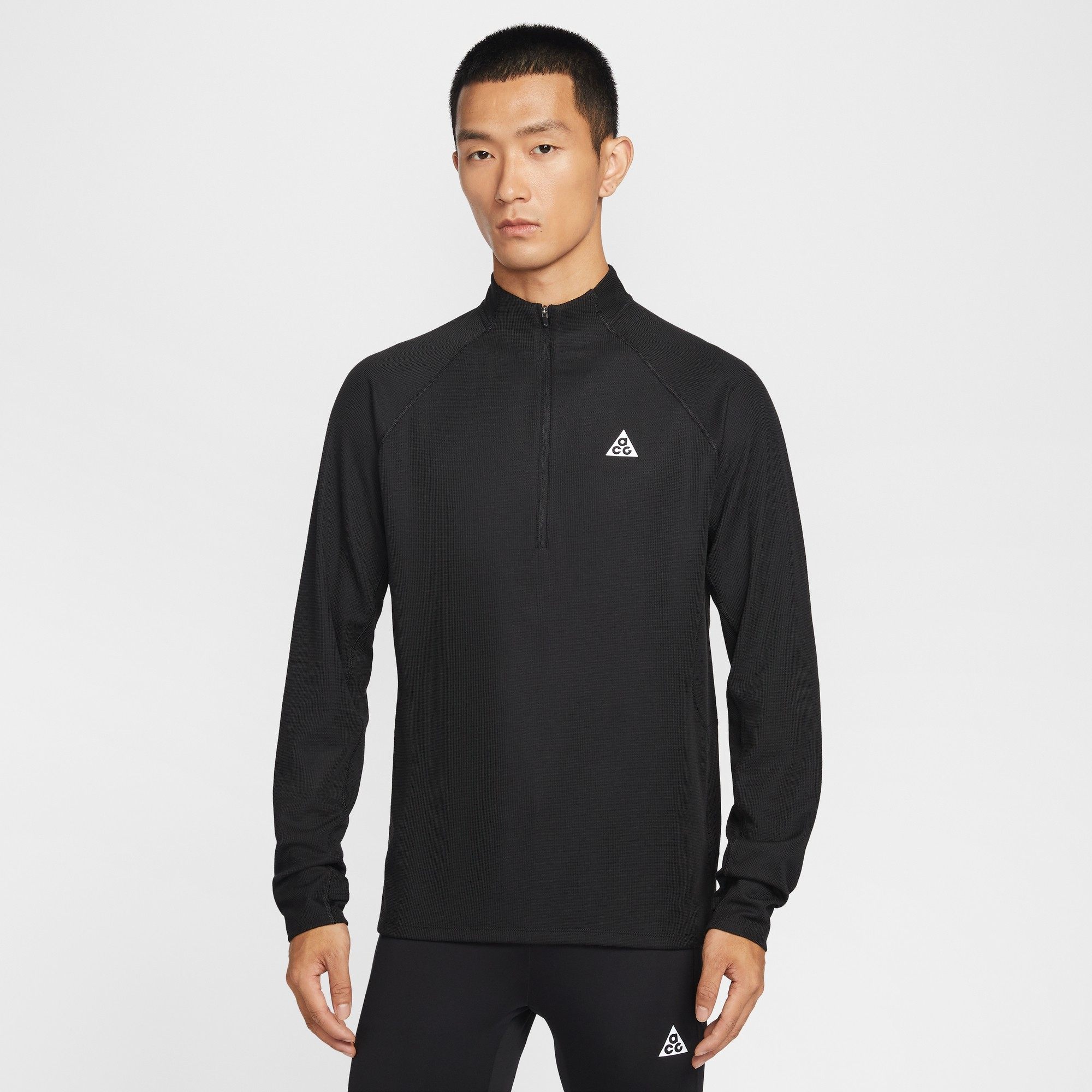 耐克男速干越野跑中间层上衣春新款反光羊毛混纺NIKE ACG IO9670