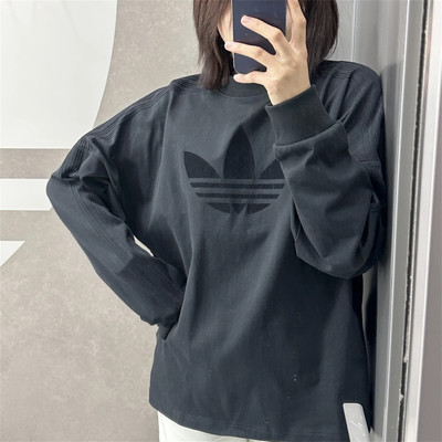 阿迪达斯三叶草女子套头运动卫衣