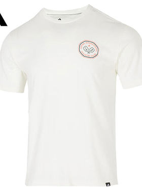 adidas阿迪达斯新款男休闲印花宽松透气运动短袖T恤JN2512/JV8447