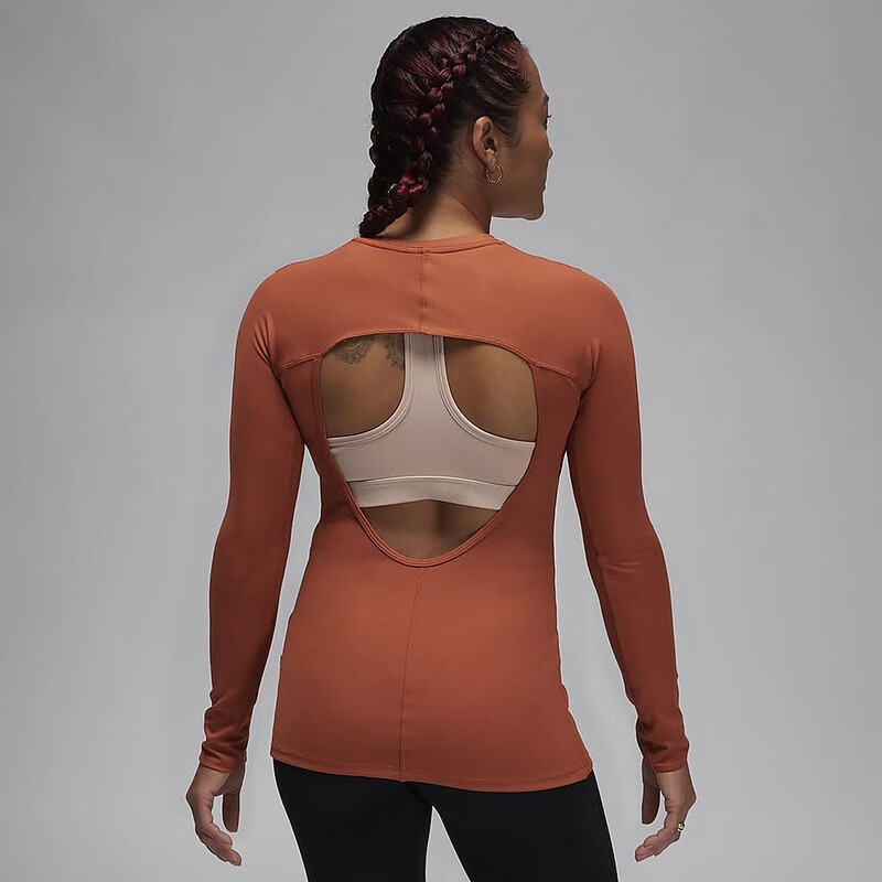 Nike耐克女速干紧身简约休闲上衣