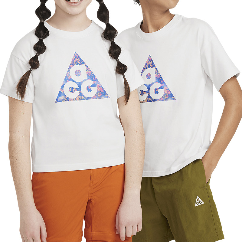 Nike耐克短袖男女童大童ACG户外速干透气运动休闲圆领T恤FZ2069