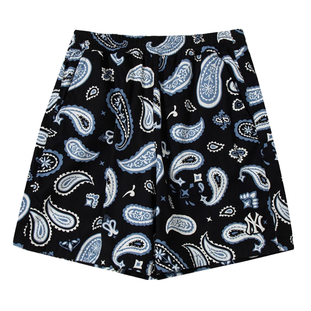 MLB短裤男女腰果老花透气运动裤休闲时尚潮流沙滩裤3ASMI0133