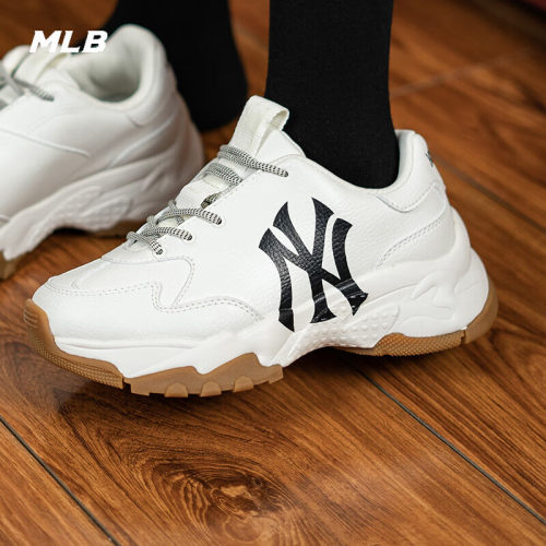 MLB情侣同款NY复古休闲老爹鞋