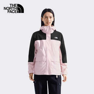 TheNorthFace北面户外女25秋冬防水防风保暖抓绒三合一冲锋衣8ED0